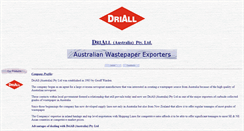Desktop Screenshot of driall.com.au