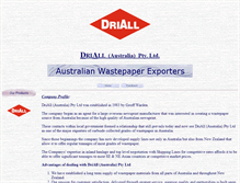 Tablet Screenshot of driall.com.au